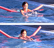 22 Nudel-Kikkerschwimmen